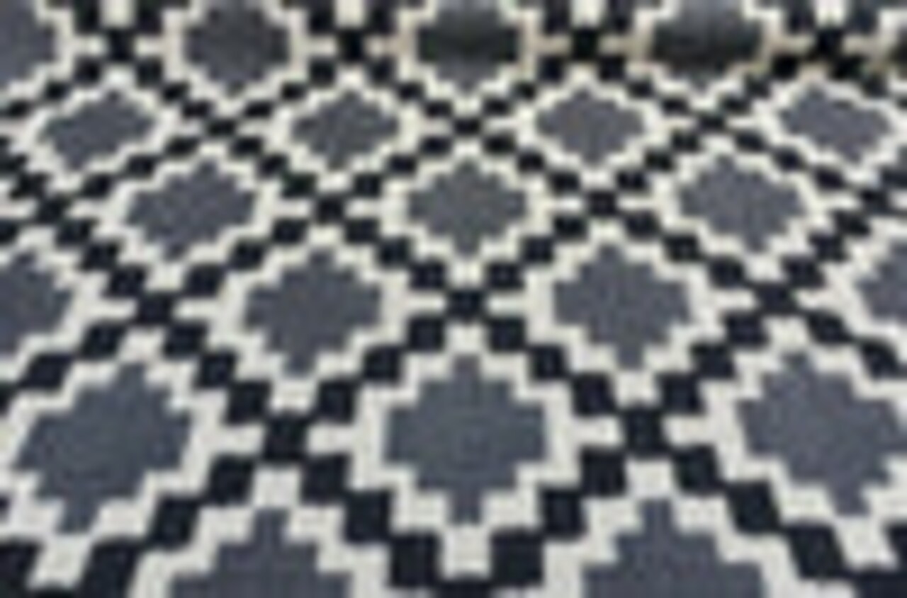 1 Yard Black Bird Eye Linen Upholstery Fabric with Teflon Finish for Sofa Chair Cushion Use Width 56"